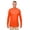 Bright Orange, variant on UltraClub-Mens Cool Dry Performance Long-Sleeve Top-8622
