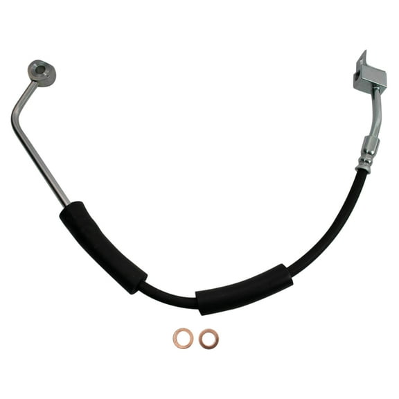 TRQ Front Right Brake Hose BLA62109 Fits Select 2002-2007 Jeep Liberty