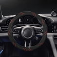 thumbnail image 4 of ¡Ahorra con Rebajas!, Funda para volante de coche, de malla elástica y transpirable, tejida a mano, universal Akmoler, 4 of 8