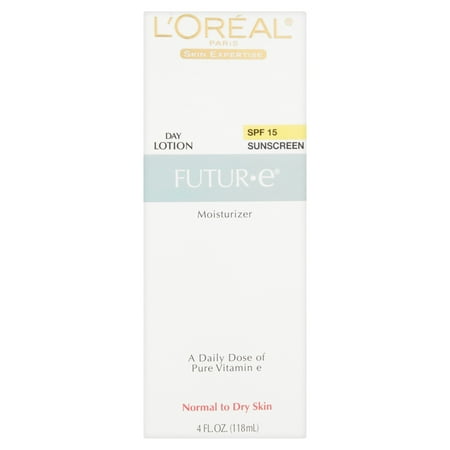 L'Oréal Paris Futur•e Day Lotion Sunscreen Moisturizer, SPF 15, 4 fl oz - Walmart.com
