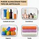 thumbnail image 3 of Neceser de Aseo Transparente 3 Pcs, Bolsa de Cosméticos Impermeable, Organizador Bolsas de Viaje Portátil de Plástico Duro para Viajes, Baño y Organización, 3 of 4
