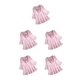 thumbnail image 1 of Blusa vintage Qarigey para mujer cuello en V rosa S, 1 of 6