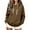 Coffee-05, variant on Perfectbot Women's Drop Shoulder Drawstring Hoodie, Long Sleeve Kangaroo Pocket Sweatshirt Fall Wear