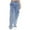 Light Blue, variant on RYRJJ Women's High Waisted Baggy Boyfriend Cargo Jeans Straight Wide Leg Y2K Denim Pants with Multi-Pockets Streetwear(Gray,S)