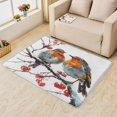 thumbnail image 2 of Robin Area Rug 6x9, Watercolor Rugs for Living Room, Japanese Carpet, Soft Non Slip Machine Washable Fluffy Easy Clean, for Bedroom Dining Room Floor Home Decor Rug Km&-364, 2 of 7