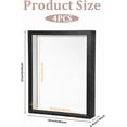 thumbnail image 2 of 4 Pack 8 x 10 Shadow Box Frame, Shadow Boxes Display Cases 3D Wood Deep Shadowbox for Photos, Dried Flowers, Handicrafts Picture Frames for Wall Tabletop(Black), 2 of 4