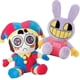 thumbnail image 1 of Stuffed Animals Jax And Pomni Digital Circus Horror Cute Stuffed Plushies 2pc Set For Birthdays And, 1 of 5