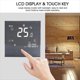 thumbnail image 4 of BTH-2000L-GC Water / Gas Boiler Thermostat Digital Temperature Controller Large LCD Display Touch Button Control 5A AC 95-240V, 4 of 5