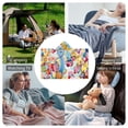 thumbnail image 7 of Kirby Hooded Blanket Poncho Wearable Blanket Hoodie Cozy Soft Warm Flannel Fleece Throw Blanket for Women Men Boys Girls, 7 of 7