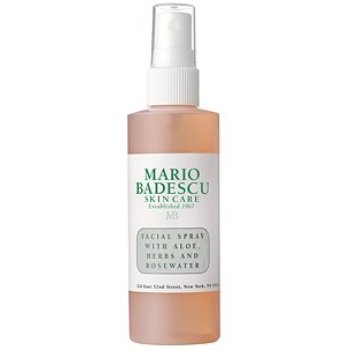 Mario Badescu Facial Spray with Aloe, Herbs and Rosewater, 4 (Best Rosewater Spray For Face)