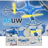 Restored Syma 61097 X5UW Wifi FPV 2.4Ghz RC Drone Quadcopter, Blue (Refurbished)