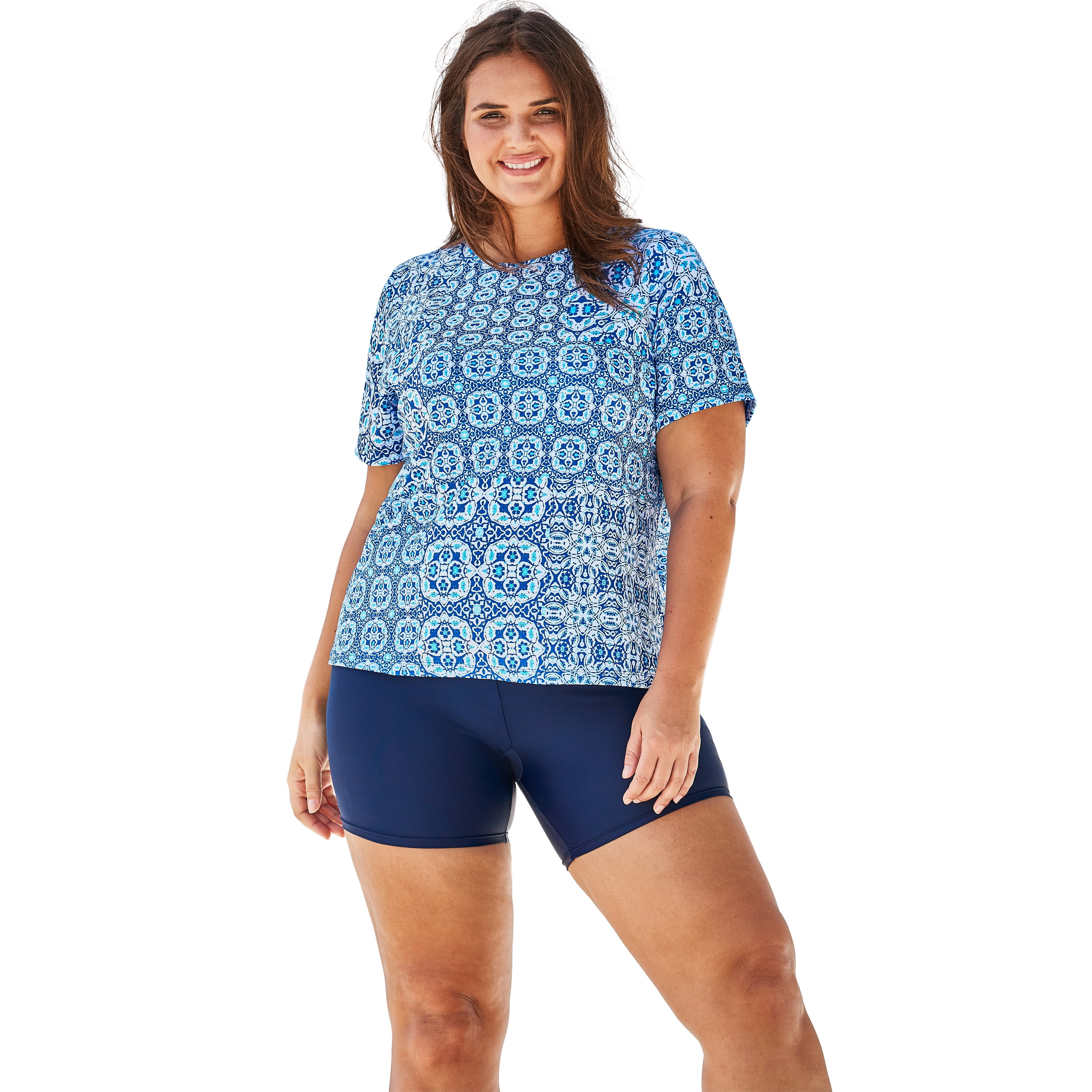 Swimsuitsforall - Swimsuits For All Women's Plus Size The Swim Tee ...