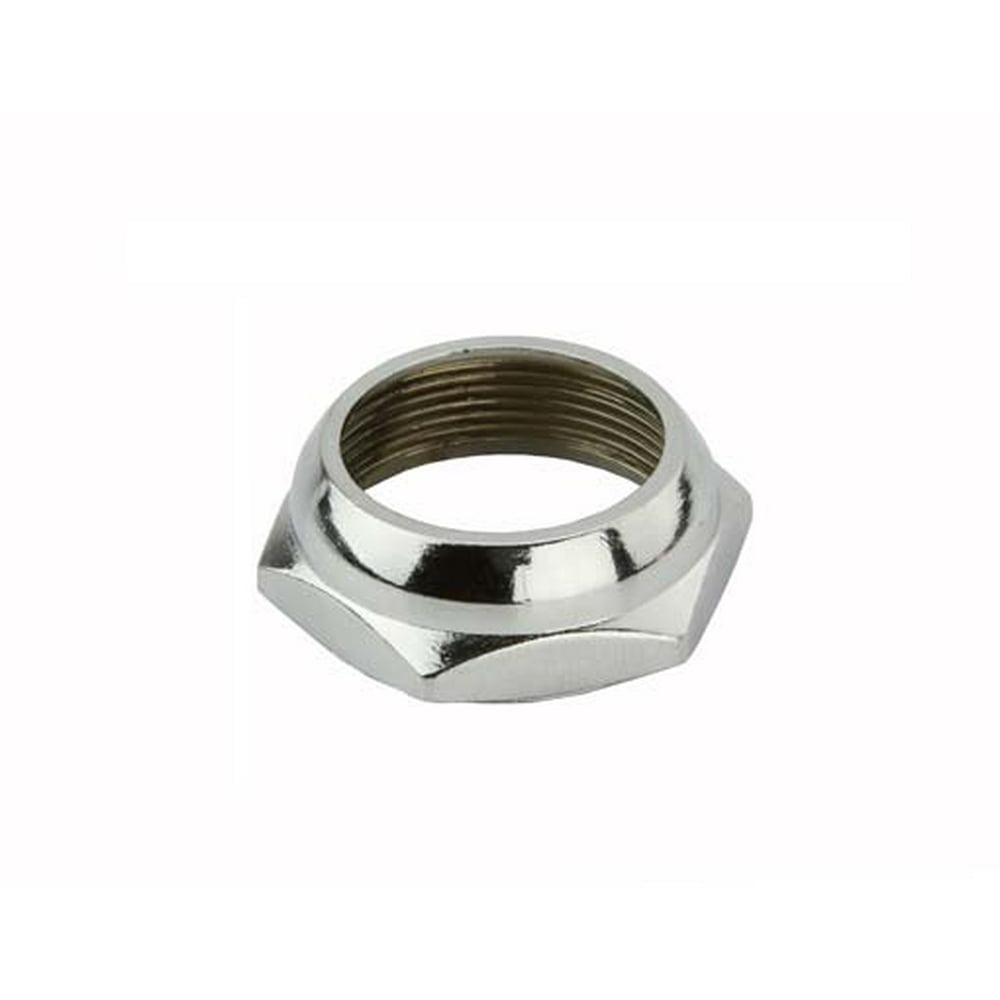 Headset Lock Nut 21.1 Chrome. bicycle headset, bike headset, chopper