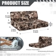 thumbnail image 7 of Uorisanigo RV Dinette Cushion Covers Camo Hunting Forest Camper Seat Covers Dinette Booth - Washable Sofa Cover Furniture Protector for Travel Trailer Couch RV Booth Seat, 7 of 7
