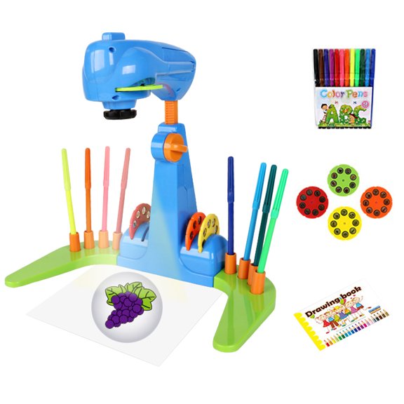 Drawing Projector for Kids, Tracing and Drawing Projector Toy with Light & Music, Children Smart Projector Sketcher, Kids Art Projector with Stencils for Boy Girl 3-8 Years Old under $5