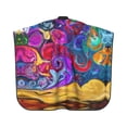 thumbnail image 3 of ZICANCN Cape de Coupe pour Adultes, Cape de Rêve Colorée pour Salon de Coiffure, Cape de Shampooing Imperméable, 55x66 Pouces, 3 of 6