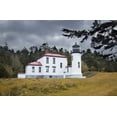 thumbnail image 2 of Johnson, George 32x22 White Modern Wood Framed Museum Art Print Titled - Admiralty Head Lighthouse, 2 of 4