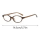 thumbnail image 2 of Gafas retro de forma ovalada, estilo de los 90, adecuadas para caras pequeñas, gafas con filtro de luz azul, gafas de estilo, 2 of 3
