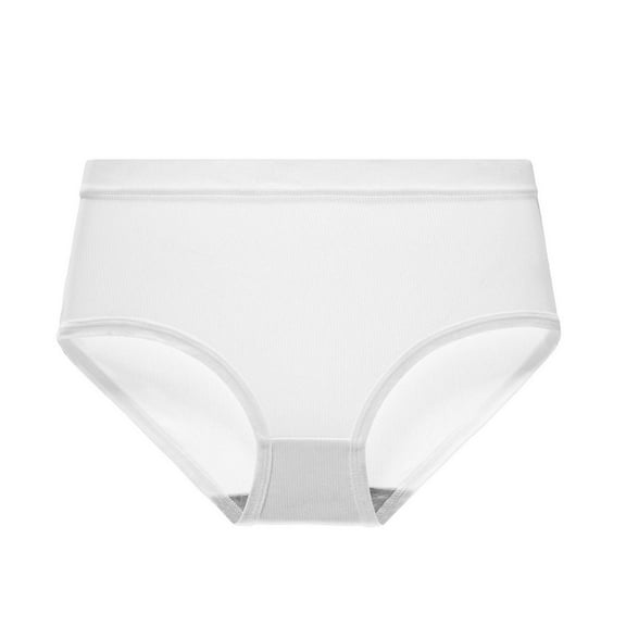 Zpanxa Womens Underwear, Period Underwear for Women, Panties for Women, Fashion Breathable Soft Stretch Panties Underwear with Belly Briefs White XL