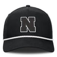 thumbnail image 2 of Men's Fanatics  Black Nebraska Huskers Undertone Rope Adjustable Hat, 2 of 4
