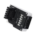 thumbnail image 3 of Adaptador de corriente 12+4 16 pines 450 W portátil para tarjetas gráficas, tarjetas de vídeo, escritorios STD Blanco perfke Conector de dirección asistida, 3 of 9