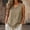 Beige Tops, variant on Women Casual Shirts Simple Solid Color Summer Sleeveless Knit Tank Tops With Pleated Round Neck Lightweight Breathable Tee For Everyday Wear Soft Blouse