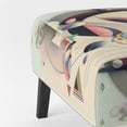thumbnail image 5 of Designart "Pastel Art Deco I" Upholstered Modern & Contemporary Accent Chair and Modern & Contemporary Arm Chair - Multiple Color & Pattern, 5 of 7