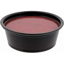 AmerCare Poly Black Portion Cup, 1.5 Ounce, Case of 2500
