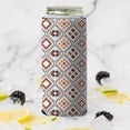 thumbnail image 2 of 2 Pcs Can Cooler Sleeves Insulated Collapsible Beer Can Sleeve Vintage Southwestern Bohemian Soda Beer Can Covers for Energy Drink & Beer, 2 of 4
