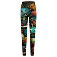 thumbnail image 5 of Workout Clothes for Women Autumn And Winter Artistic Printed Soft Stretchy Pants Fitness Clothing Black XL, 5 of 5