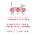 thumbnail image 4 of Purina One Cat Food Healthy Kitten Formula 3.5 lb Bag (Pack of 8), 4 of 10