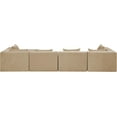 thumbnail image 2 of Meridian Furniture Stellar 152" Beige Chenille Fabric 5Pc. Modular Sectional, 2 of 14