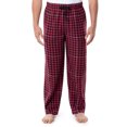 thumbnail image 6 of Fruit of the Loom Men's Plaid Fleece Pajama Pant 2-Pack, Sizes S-5XL, 6 of 15