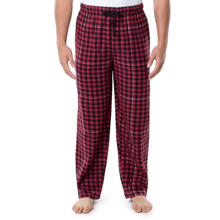Walmart mens fleece pajama pants hotsell