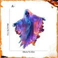 thumbnail image 3 of PEIBang Halloween Ghost Window Stickers 12x 8 in PVC Waterproof Decorative Wall Decals for Indoor Outdoor Spooky Party Decor Easy to Apply and Remove Festive Holiday Decorations, 3 of 4