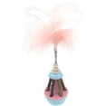 thumbnail image 1 of Juguete para gatos con plumas, juguete interactivo para gatos, juguete para mascotas, 1 of 7