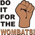 thumbnail image 3 of CafePress - For The Wombats! Light T Shirt - Men's Classic Cotton T-Shirts, 3 of 3