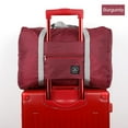 thumbnail image 3 of Bolsas de equipaje de nailon bolsa de compras plegable ligera para mujeres y hombres para exteriores, 3 of 7