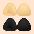 thumbnail image 5 of XFHLMJFF Breathable Bra Pasties For Women Everyday Bralette Wireless Nubitties Chest Enhancers Push Up Pads Triangular Patch Thickened Trendy Underwear, 5 of 5