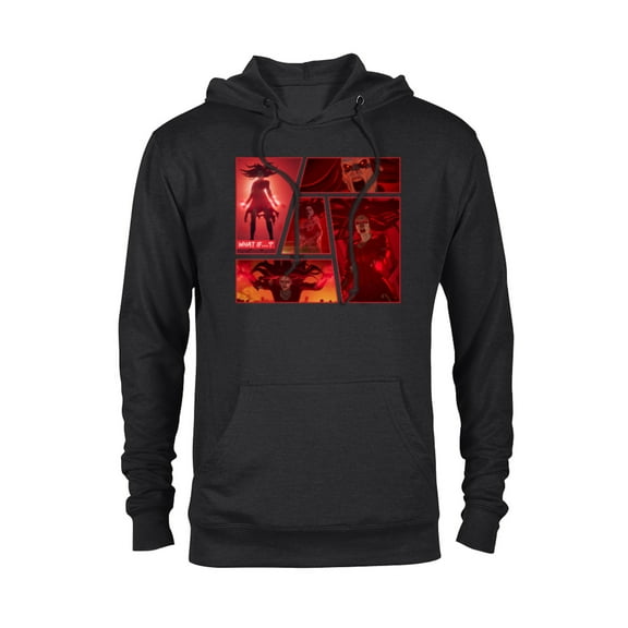 Marvel WHAT IF…? Zombie Wanda Maximoff Panel Standard - Pullover Hoodie for Adults – Customized-Black