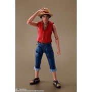 Bandai Spirits One Piece Monkey D Luffy Vinyl Figure, .10 x 4.25 x 1.75