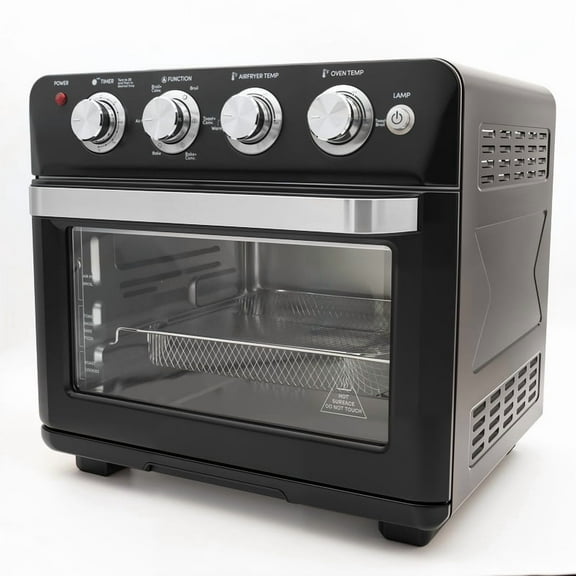 Elite Cuisine X-Large 25L Air Fryer Oven with Interior Light