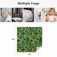 thumbnail image 5 of Cloth Napkins Set of 4 - 20x20 Inches, St. Patrick's Day Washable Reusable Table Napkins, Spring Lucky Shamrocks Green Leaves Plants Soft & Absortbent Dining Napkin for Party Wedding Hotel Restaurant, 5 of 8