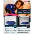 thumbnail image 6 of Magic Gel Ice Pack for Back - Reusable Back Ice Pack - Flexible Compress  Wrap for Hot or Cold Therapy - Icy Heat Pads - Lower Body Cooling Packs - Gray, 6 of 8
