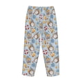 thumbnail image 5 of Naloa Summer Time With Gnome Print Women’s Ultra-Soft Comfy Pajama Lounge Pants with Pockets & Drawstring, 5 of 8