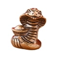 thumbnail image 4 of Estatua de serpiente, escultura de Animal, decoración del hogar, artesanías realistas, regalo, serpiente china, decoración de año Nuevo, centro de mes, 4 of 9