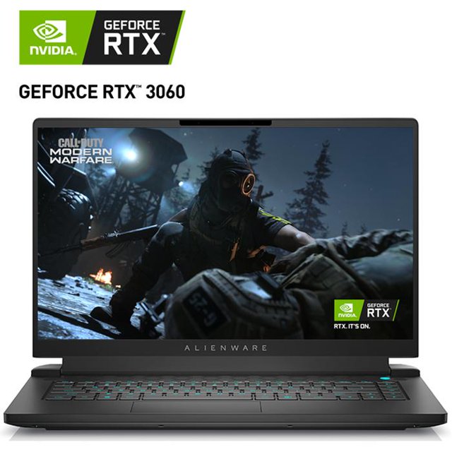 Laptop Gamer Dell Alienware GeForce RTX 3060 Core I7 16GB 512 SSD 15.6