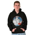 thumbnail image 3 of Street Fighter Vintage Video Game Men Big & Tall Graphic Hoodie Brisco Brands 5X, 3 of 5