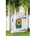 thumbnail image 2 of Door Hanger-Sunflower Welcome-Felt, 2 of 3