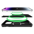 thumbnail image 4 of ITSKINS BALLISTIC-R CASE FOR IPHONE 14 PRO (6.1") - 100% RECYCLED MATERIALS - MAGSAFE COMPATIBLE - NYLON SERIES - BLACK, 4 of 11